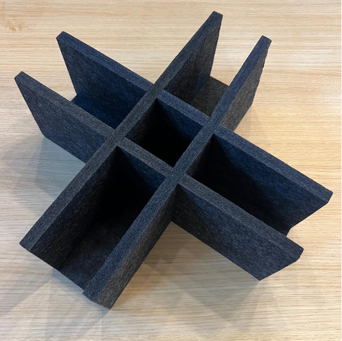 fabricated ceiling sample